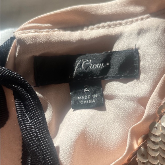 J. Crew Shimmering Gold Sequin Blouse - Picture 2 of 4